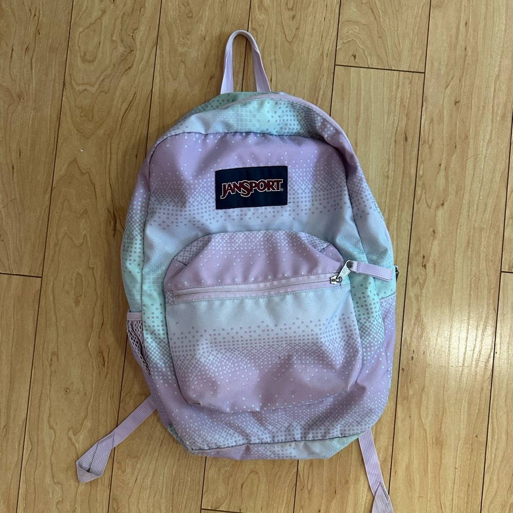 JanSport Cross Town 8 Bit Cherries Backpack